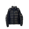 Moncler Men's Maya Gloss Black Short Down Jacket