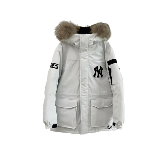 MLB White Down Jacket