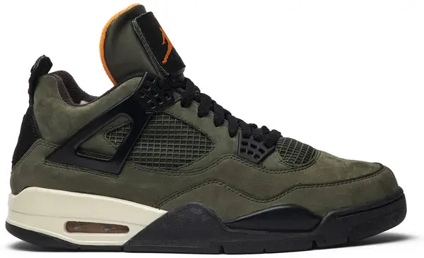 Undefeated x Air Jordan 4 Retro Sneakers for Men