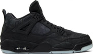 KAWS x Air Jordan 4 Retro 'Black' Sneakers for Men