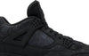 KAWS x Air Jordan 4 Retro 'Black' Sneakers for Men