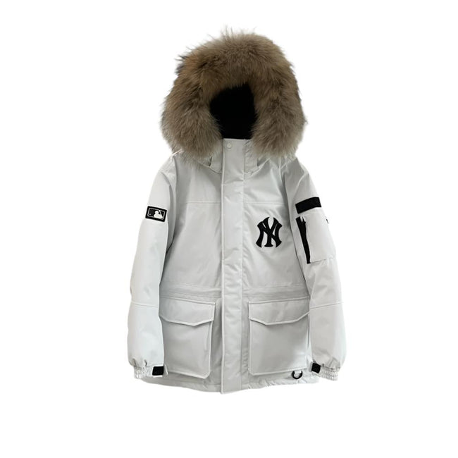 MLB White Down Jacket