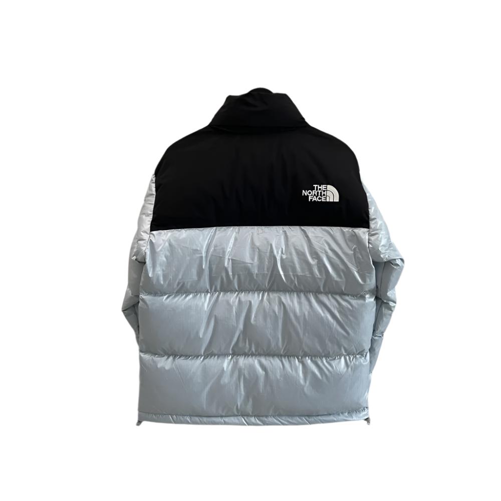 THE NORTH FACE 013 Blue Gray Metallic Down Jacket