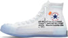 Off-White x Chuck 70 'The Ten' Converse Chuck Taylor All-Star Vulcanized Hi Off-White - GENUINE AUTHENTIC BRAND LLC