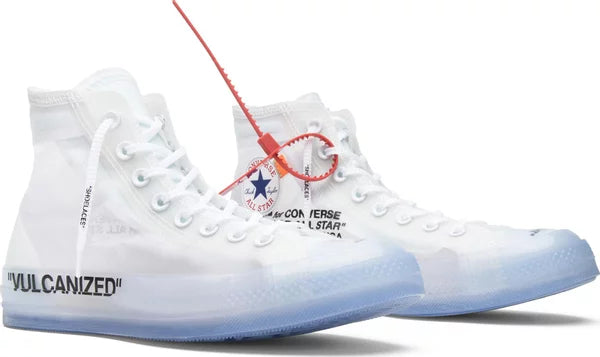 Off-White x Chuck 70 'The Ten' Converse Chuck Taylor All-Star Vulcanized Hi Off-White - GENUINE AUTHENTIC BRAND LLC