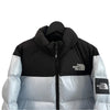 THE NORTH FACE 013 Blue Gray Metallic Down Jacket