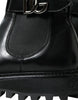 Dolce & Gabbana Elegant Black Calf Leather Chelsea Boots