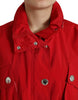 Dolce & Gabbana Elegante rote Langarmjacke