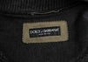 Dolce & Gabbana Chaqueta elegante en mezcla de lana y cuero