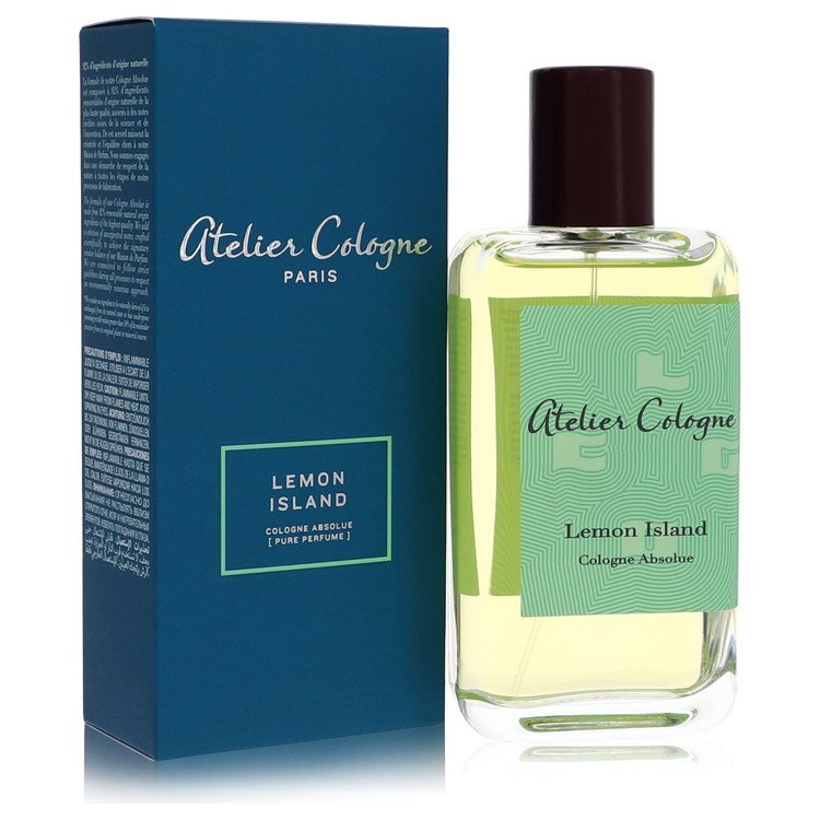 Lemon Island by Atelier Cologne Pure Perfume Spray (Unisex) 3.3 oz (Men)