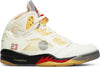 Air Jordan 5 Retro Off-White Sail Off-White x Air Jordan 5 SP 'Sail' - GENUINE AUTHENTIC BRAND LLC  