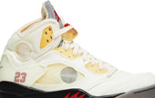 Air Jordan 5 Retro Off-White Sail Off-White x Air Jordan 5 SP 'Sail' - GENUINE AUTHENTIC BRAND LLC  