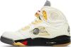 Air Jordan 5 Retro Off-White Sail Off-White x Air Jordan 5 SP 'Sail' - GENUINE AUTHENTIC BRAND LLC  