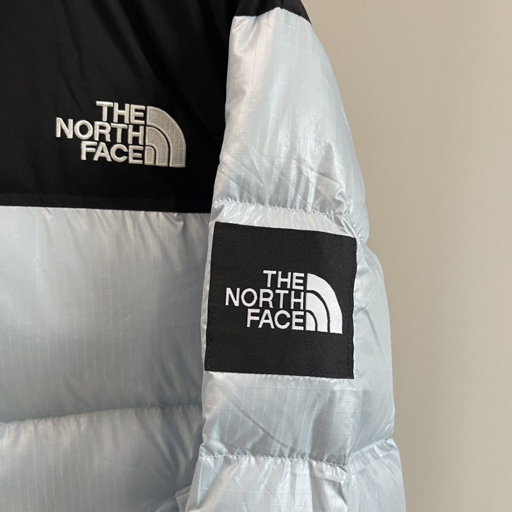 THE NORTH FACE 013 Blue Gray Metallic Down Jacket