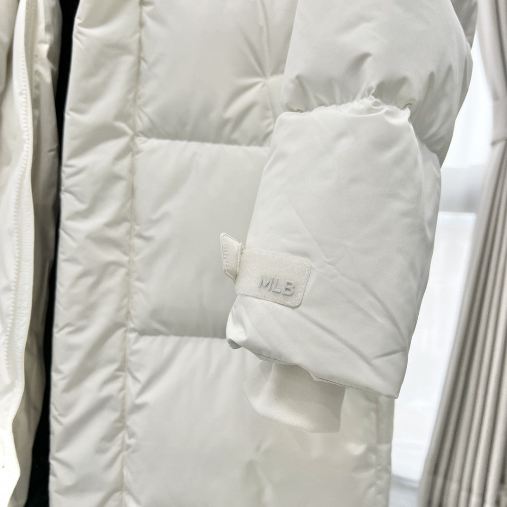 MLB Solid White Down Jackets