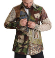 Dolce & Gabbana Patchwork Camouflage Freizeithemd