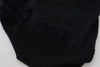 Dolce & Gabbana Eleganter schwarzer Wollpullover mit Logo