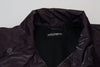 Dolce & Gabbana Elegante chaqueta motera morada