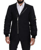 Dolce & Gabbana Elegant Black Virgin Wool Jacket