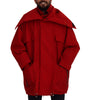 Dolce & Gabbana Sleek Red Lightweight Windbreaker Jacket