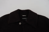 Dolce & Gabbana Elegant Black Alpaca Wool Blend Jacket