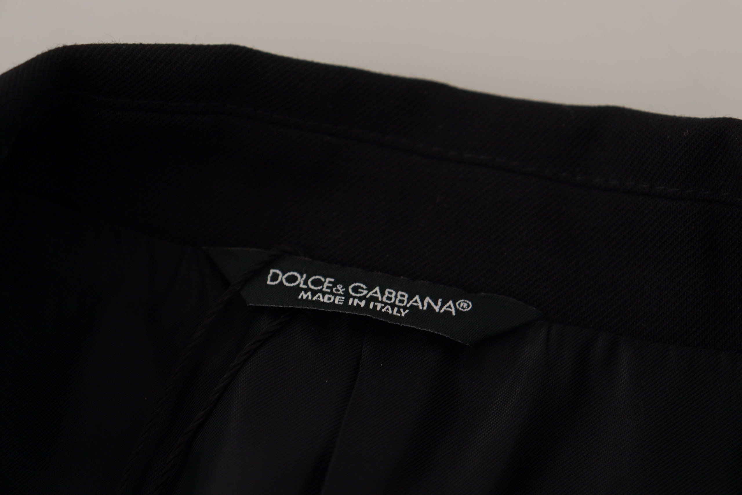 Dolce & Gabbana Elegante blazer de lana con doble botonadura