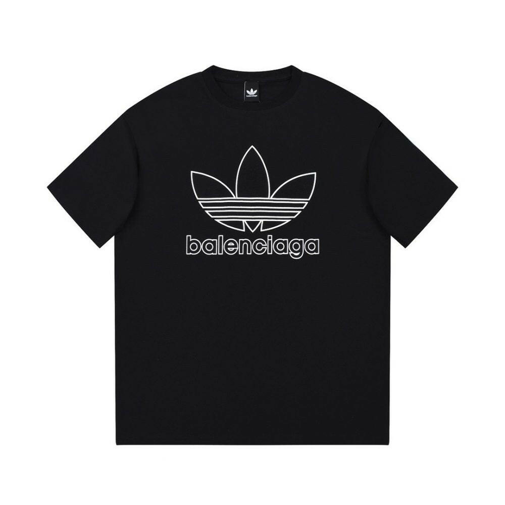 Balenciaga x Adidas Logo Black & White Shirt - GENUINE AUTHENTIC BRAND LLC  