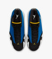 Air Jordan 14 'Laney' Varstiy Royal Maize Sneakers for Men - GENUINE AUTHENTIC BRAND LLC