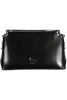 BYBLOS Elegant Black Contrasting Details Shoulder Bag
