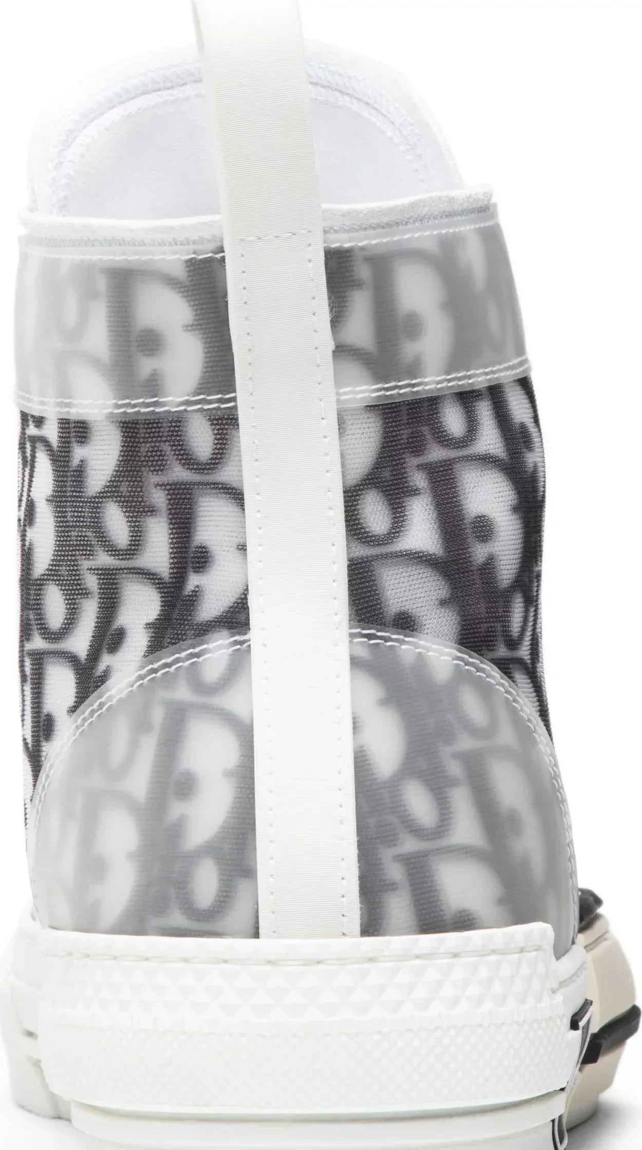 Dior B23 High Top Logo Oblique - Gray - Hi-Top Sneakers