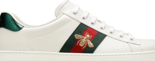 Gucci Ace Embroidered 'Bee' Sneakers for Men - GENUINE AUTHENTIC BRAND LLC