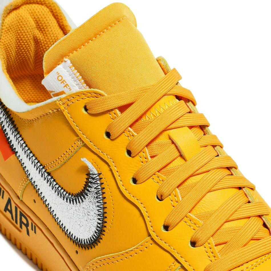 Off-White ICA Air Force 1 University Gold review 