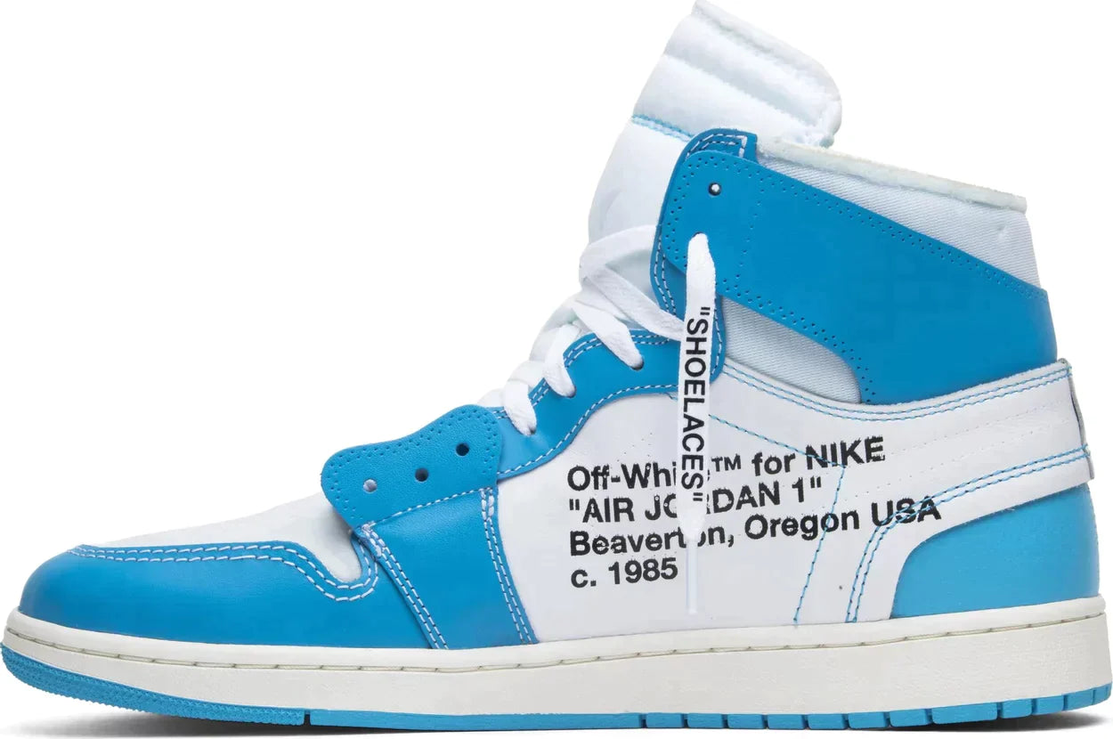 Off-White x Air Jordan 1 Retro High OG 'UNC' (2018) Sneakers for Men - GENUINE AUTHENTIC BRAND LLC