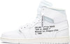 Off-White x Air Jordan 1 Retro High OG 'White' (2018) Sneakers for Men - GENUINE AUTHENTIC BRAND LLC