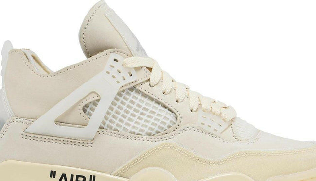 Off-White™ x Air Jordan 4 Retro Cream Sail (2020) Sneakers for Women - GENUINE AUTHENTIC BRAND LLC