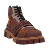 Dolce & Gabbana Brown Leather Di Calfskin Boot