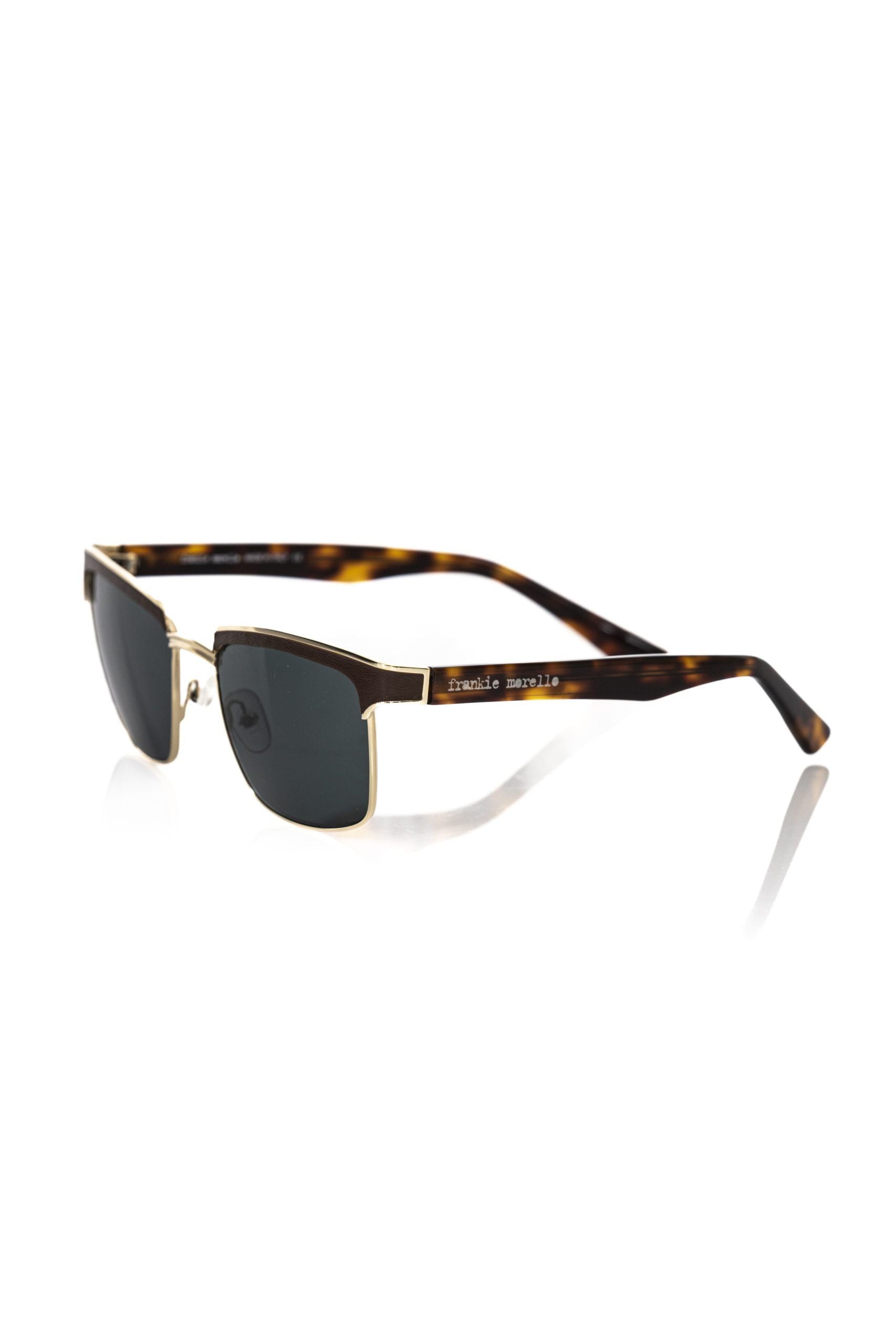Frankie Morello – Elegante Clubmaster-Sonnenbrille mit getönten Gläsern