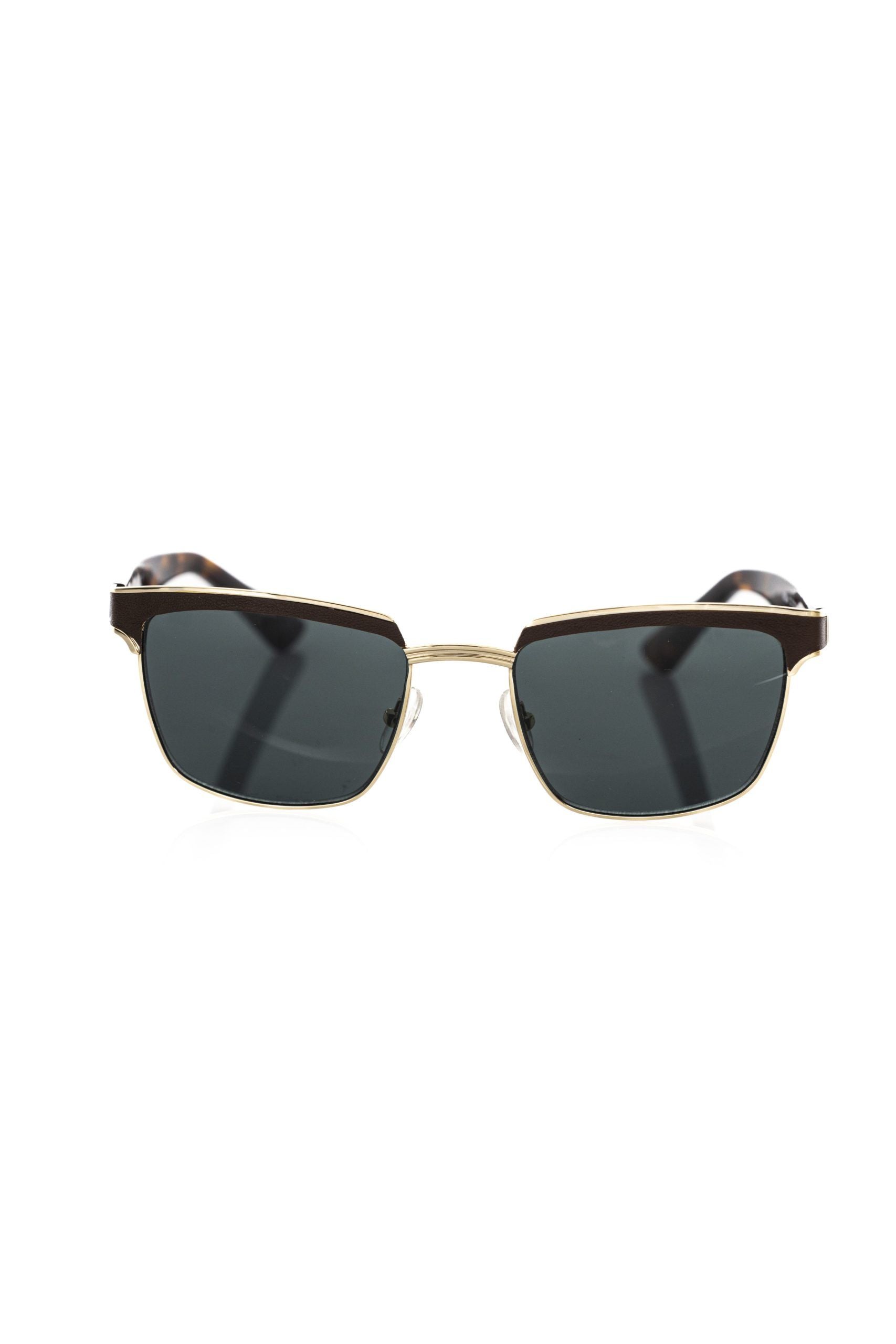Frankie Morello – Elegante Clubmaster-Sonnenbrille mit getönten Gläsern