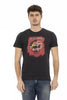 Trussardi Action Sleek – T-Shirt mit Rundhalsausschnitt und schickem Frontprint