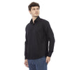 Baldinini Trend Elegant Italian Black Cotton Shirt