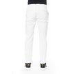Distretto12 White Cotton Jeans & Pant