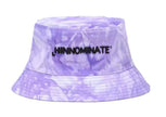 Hinnominate Elegant Purple Logo-Crested Cotton Hat