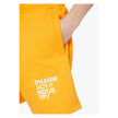 Pantalones elegantes de algodón naranja con estampado de logotipo de Pharmacy Industry