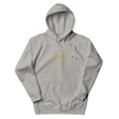 Genuine Authentic Brand Embroidered Mid Logo Unisex Hoodie