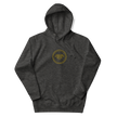 Genuine Authentic Brand Embroidered Mid Logo Unisex Hoodie