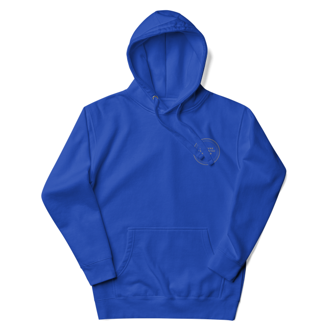 Genuine Authentic Brand Embroidered Left Logo Unisex Hoodie