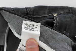 Acht Gray Cotton Regular Low Fit Jeans for Men - GENUINE AUTHENTIC BRAND LLC