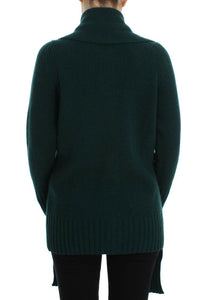 Dolce & Gabbana Green Knitted Cashmere Cardigan - GENUINE AUTHENTIC BRAND LLC