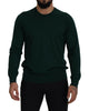 Dolce & Gabbana Green Cashmere Crewneck Pullover Sweater - GENUINE AUTHENTIC BRAND LLC  