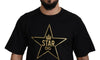 Dolce & Gabbana Black Gold STAR Crown DG Cotton Crewneck T-shirt - GENUINE AUTHENTIC BRAND LLC  